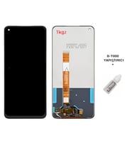 Tkgz - Oppo A72 Uyumlu Lcd Ekran Dokunmatik -A- Kalite + B-7000
