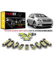 Toyota Auris 2007-2012 LED İç Aydınlatma Ampul Seti FEMEX