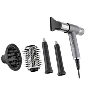 Fakir Airwave 5 In 1 Saç Şekillendirme Seti Silver