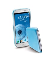 Cellular Line Galaxy S3 ile Uyumlu 035 Silikon Kılıf Mavi 035GALAXYS3B (Out)