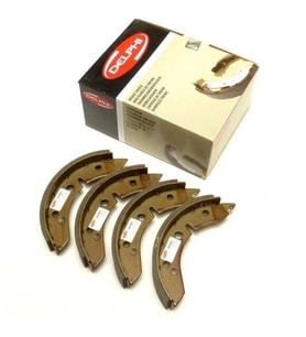 DELPHI MARKA FREN BALATASI KAMPANA OPEL ASTRA F/CORSA B/C İNCE (Standart)