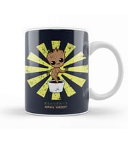 Baby Groot Retro Japanese Guardians Of The Galaxy Kupa Bardak Porselen