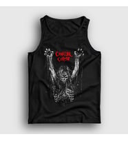 Presmono Unisex Siyah Skeleton Cannibal Corpse Atlet 32958tt