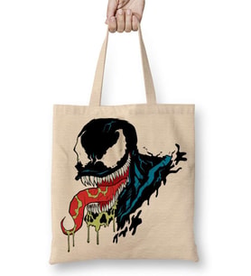 Venom Logo Bez Çanta Uzun Saplı