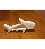 Köpekbalığı Shark Klips Kıskaç Klips Metal Kağıt Para