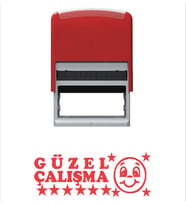 Güzel Çalışma Öğretmen Kaşesi (Kırmızı)