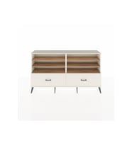 Arges Konsol 6 Raflı 2 Çekmeceli  176x30x99 Aytaşı-Çam/Aytaşı