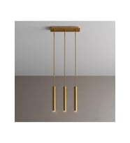 Franka 3'lü Sıralı Avize RA-AVZ- 5709-41-38 (Gold)
