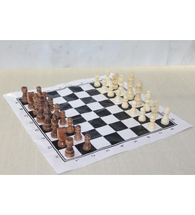 Ahşap Satranç Taşı 10 Cm Alk4017