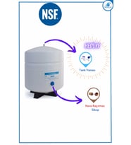 Su Arıtma Cihazı 12 Litrelik Metal Tank (PASLANMAZ KOKU YAPMAZ 3,2)