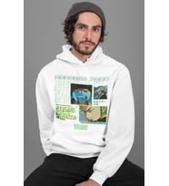 Roronoa Zoro Baskılı Unisex Oversize One Piece Anime Hoodie