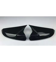 Honda Civic Uyumlu Fc5 2016 Sonrası Hatchback Batman Ayna Kapağı (Parlak Siyah)