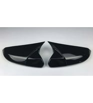 Honda Civic Uyumlu Fc5 2016 Sonrası Hatchback Batman Ayna Kapağı (Parlak Siyah)