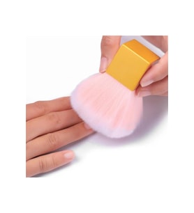 Toz Fırçası Pembe Yumuşak Lüks Seri
