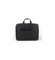 PIERRE CARDIN 01PC00111-S AYARLANABİLİR ÇIKARTILABİLİR KORDONLU SUNİ DERİ LAPTOP EVRAK ÇANTASI SİYAH