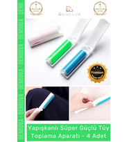 #TüyRulosu Yapışkanlı Yıkanabilir Silindir Kedi Köpek Koltuk Elbise Pratik Tüy Toz Toplama Rulosu -
