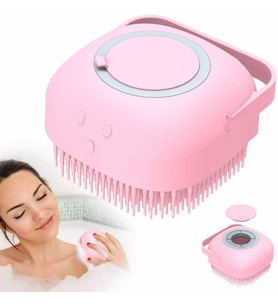 Banyo Duş Kesesi Sabun Duş Jeli Hazneli Masaj Fırçası Lif Kese