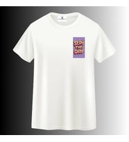 Mix T-Shirt Model Slay The Day Tasarım (,Hediye,Paketi Yapılır,Not Yazılır)