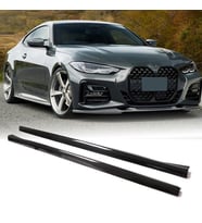 BMW YENİ 4 SERİSİ G22 M4 MARŞPİYEL ÇITASI SETİ PİANO BLACK 2020+