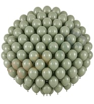 Ada Çayı Renk Lateks Retro Balon (30 cm) - 100 Adet