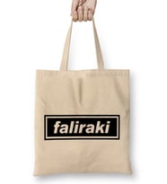 Faliraki Oasis Logo Bez Çanta Uzun Saplı