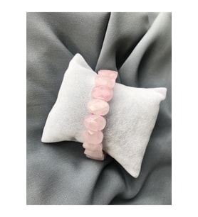 Pembe Kuvars Bileklik
