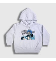 Presmono Unisex Çocuk Beyaz Grimmjow Anime Bleach Kapüşonlu Sweatshirt 127472tt