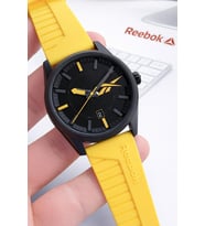 Reebok Silikon Kordon 50 Mt Suya Dayanıklı Spor Kasa 2 Yıl Garantili Erkek Kol Saati RV.BK.G3S