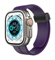 Apple Watch 38mm Kr412 Elegance Stylısh Kordon (SAAT DEĞİLDİR) - Derin Mor