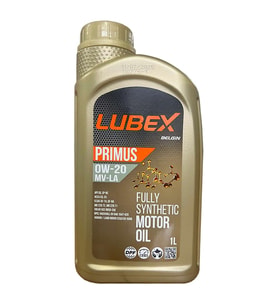 Lubex Primus MV-LA 0W20 1 Lt Partiküllü Motor Yağı