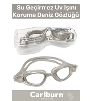 Premium Ayarlanabilir Kayış Su Geçirmez Uv Işını Koruma Silikon Plastik Antifog Kutulu Deniz Gözlüğü