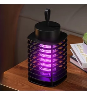 Otomatik Akıllı Sivrisinek Öldürme Lambası Şarj Elektrik Çarpması Sivrisinek Kovucu Lamba Öldürmek Masaüstü Duvar Asmak Sinek Kıran Y20 (5343)