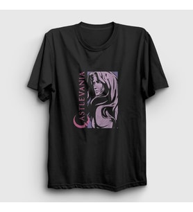 Presmono Unisex Siyah Alucard Anime Castlevania T-Shirt 463131tt