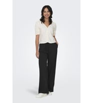 ONLTIZANA COTTON LOOSE PANTS WVN NOOS (Siyah)