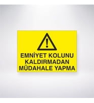 Emniyet Kolunu Kaldırmadan Müdahale Yapma