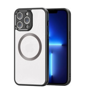 Dux Ducis iPhone 13 Pro Aimo Series MagSafe Premium Buzlu Sert PC-TPU Kılıf-(5775) - SSSSSS4340-5