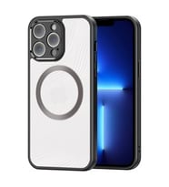Dux Ducis iPhone 13 Pro Aimo Series MagSafe Premium Buzlu Sert PC-TPU Kılıf-(5775) - SSSSSS4340-5