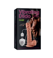 Oynar Başlı Titreşimli USB Şarjlı 18cm Realistik Vibratör Penis
