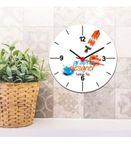 Graphic Designer Duvar Saati 002