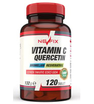 Nevfix C Vitamini Resveratrol Aserola Kuersetin 120 Tablet