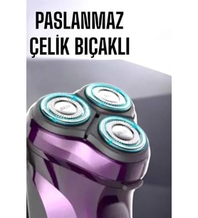 Profesyonel Şarjlı Saç Sakal Tıraş Makinesi Hassas Kesim
