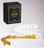 eJOYA Kişiye Özel Kutuda Sıkma Taş Kişiye Özel Harfli Tesbih 113368 (Beyaz)