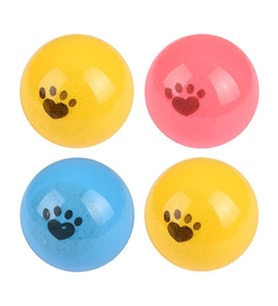 Flamingo Pinpon Topu Kedi Oyuncak 4Lü 4Cm