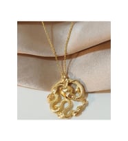 Kadın Gold 925 Ayar Gümüş Yılan Kolye
