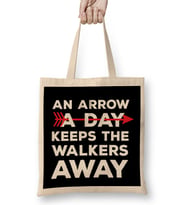 Walking Dead An Arrow A Day Keeps The Walkers Away Bez Çanta Uzun Saplı