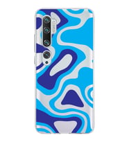 Xiaomi Mi Note 10 Uyumlu Kapak Renkli Desen Tasarımlı Şeffaf Silikon Kılıf
