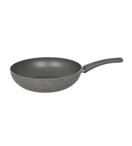 Mehtap Gri Granit Wok Tava 28 Cm