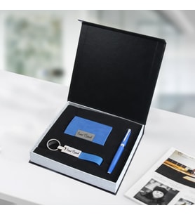 İsme Özel 3'lü Lacivert Vip Set