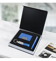 İsme Özel 3'lü Lacivert Vip Set