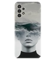 Samsung Galaxy M14 Uyumlu Kılıf Resimli Desenli Baskılı Silikon Mistic Woman 1361